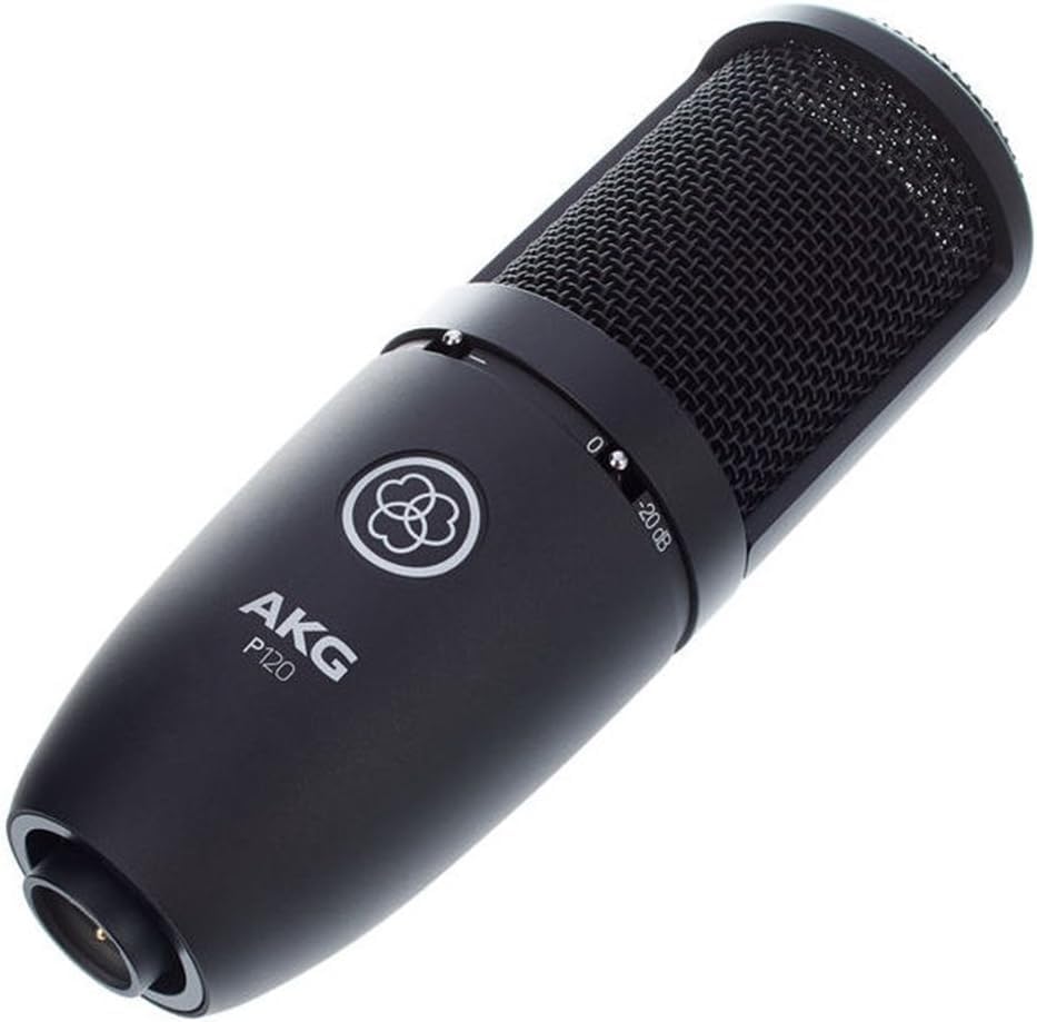 AKG P120 Studio Condenser Microphone, Black, XLR - Image 8